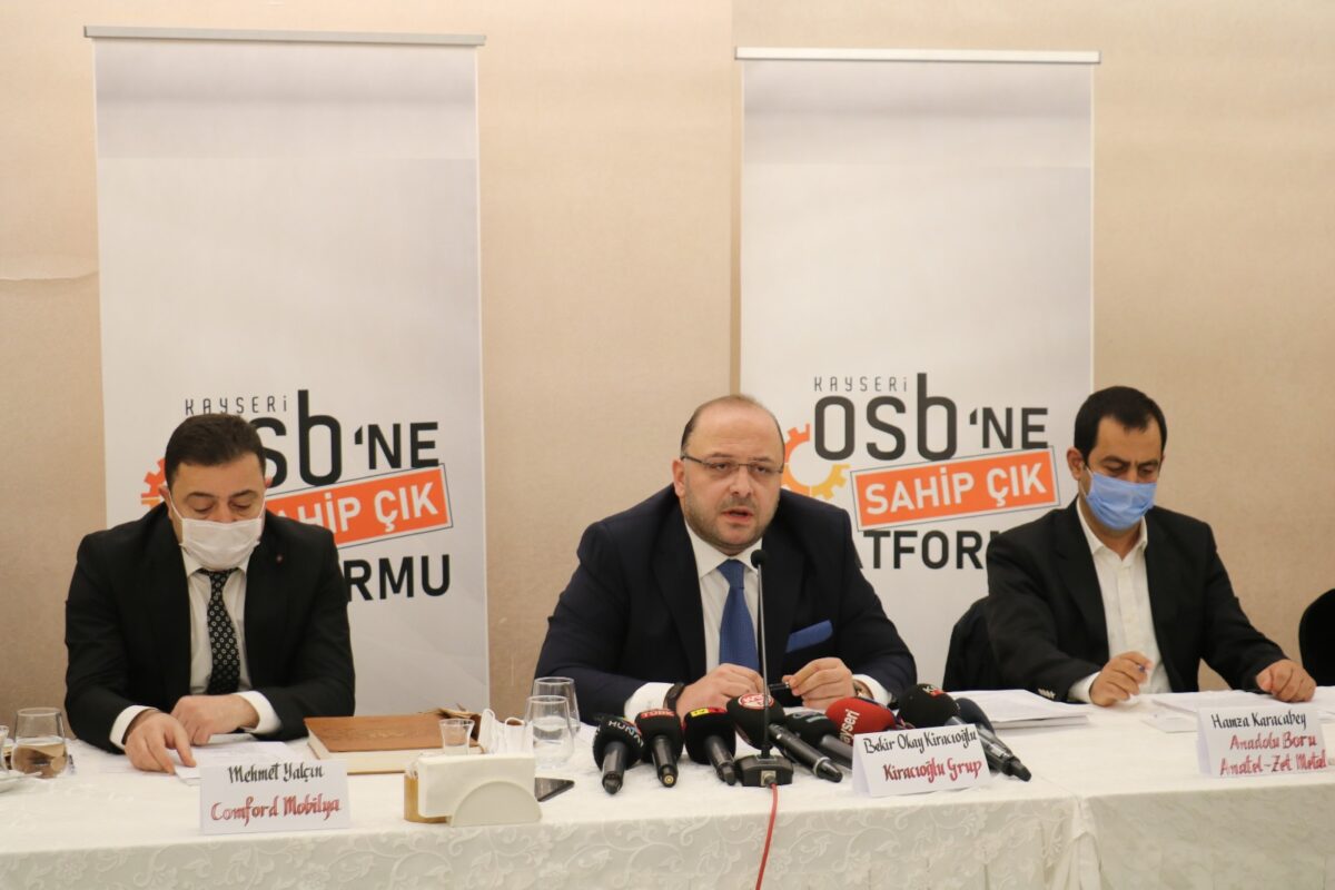 Kiracıoğlu: Kayseri OSB Yönetimindeki usulsüzlükler belgeleri ile ortaya koyuldu